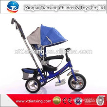 toys children 2014 new model cheap ABS material price 3 wheel children tricycle with trailer